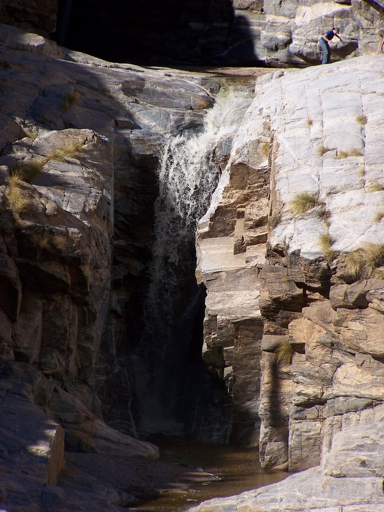 This is one portion of Seven Falls.