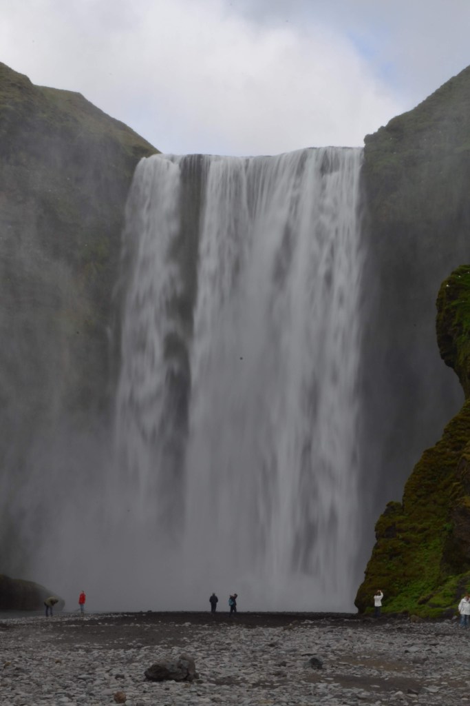 Skógafoss is an impressive waterfall in Icleand.