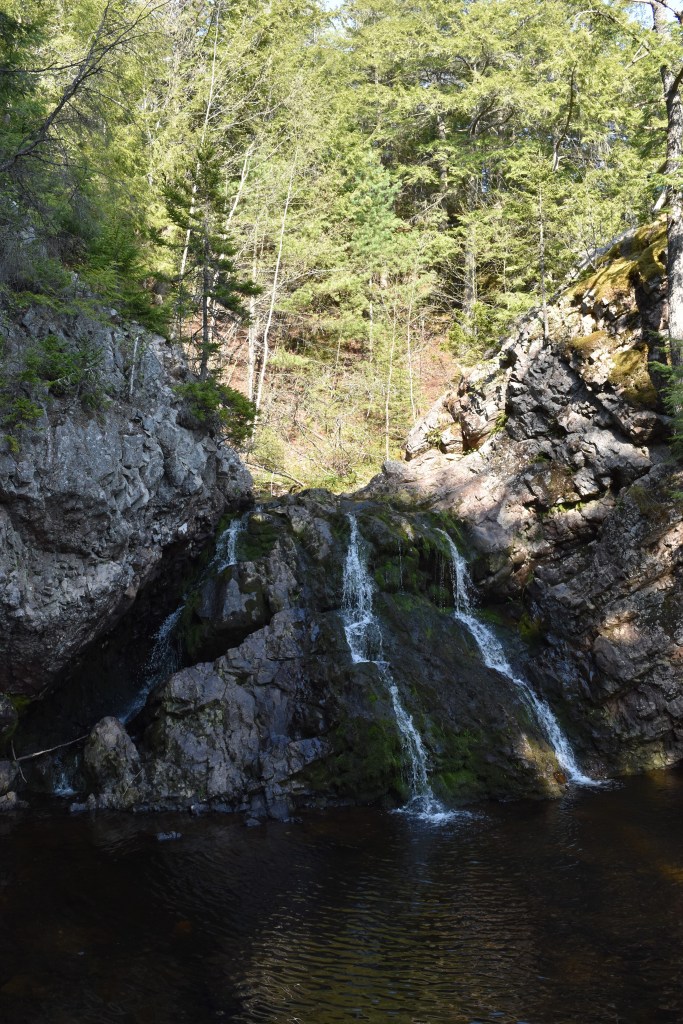 Waddell Falls is a 10 foot / 3 meter tall waterfall in Nova Scotia.
