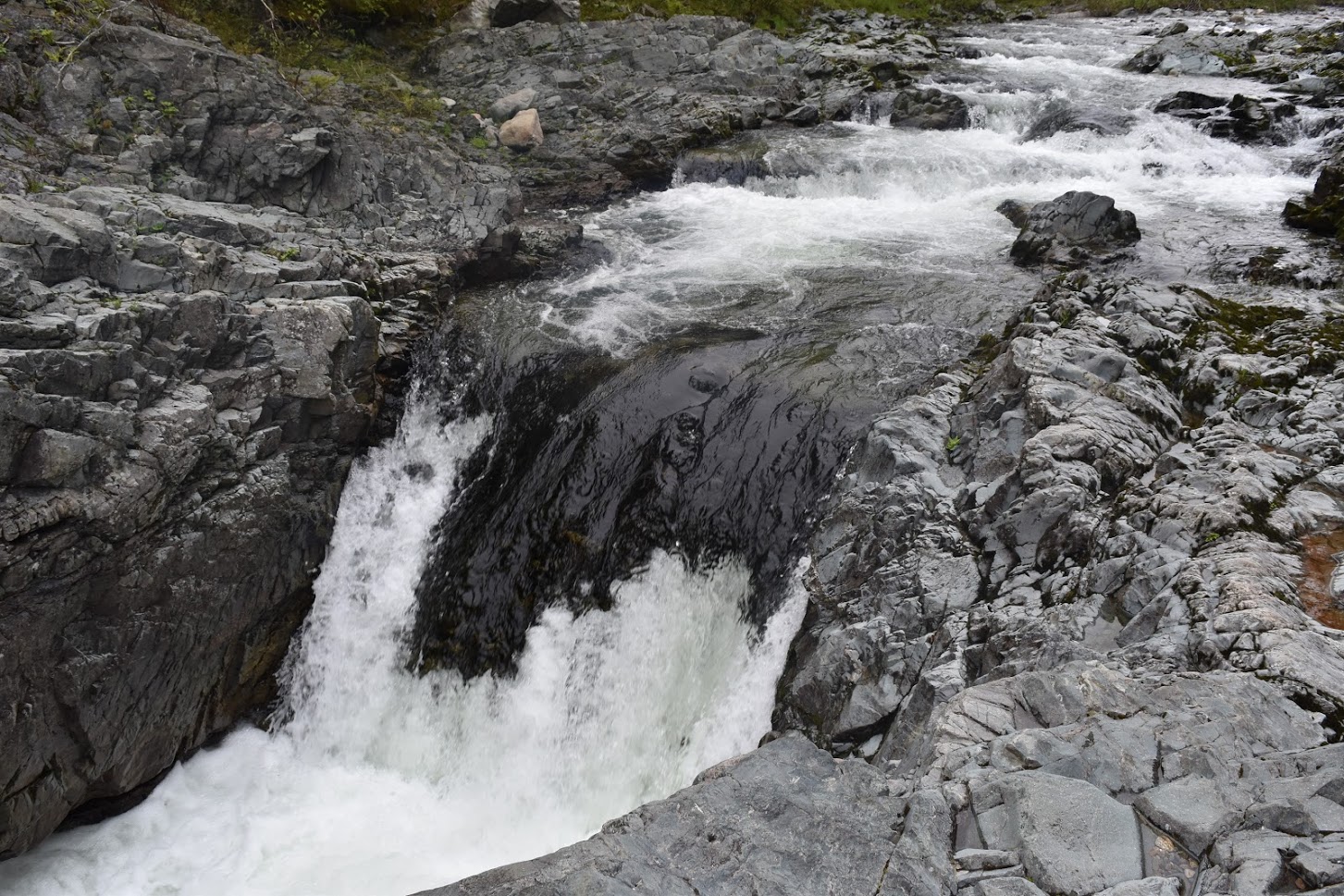 Crooked Creek Falls is a small 13 foot / 4 meter tall waterfall in New Brunswick.