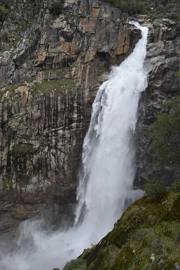 This is Feather Falls, a 410-foot tall waterfall found in California. It is a beautiful waterfall, especially after a good rainfall.
