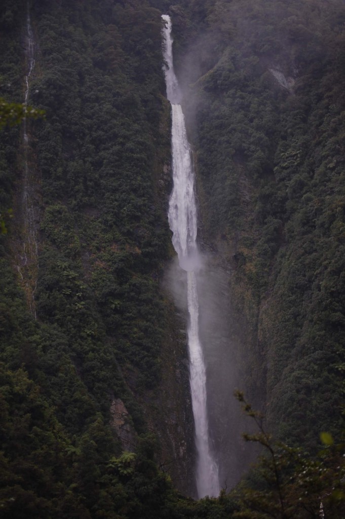Humboldt Falls is a 902 foot / 275 meter tall waterfall on the South Island of New Zealand. It has multiple drops.