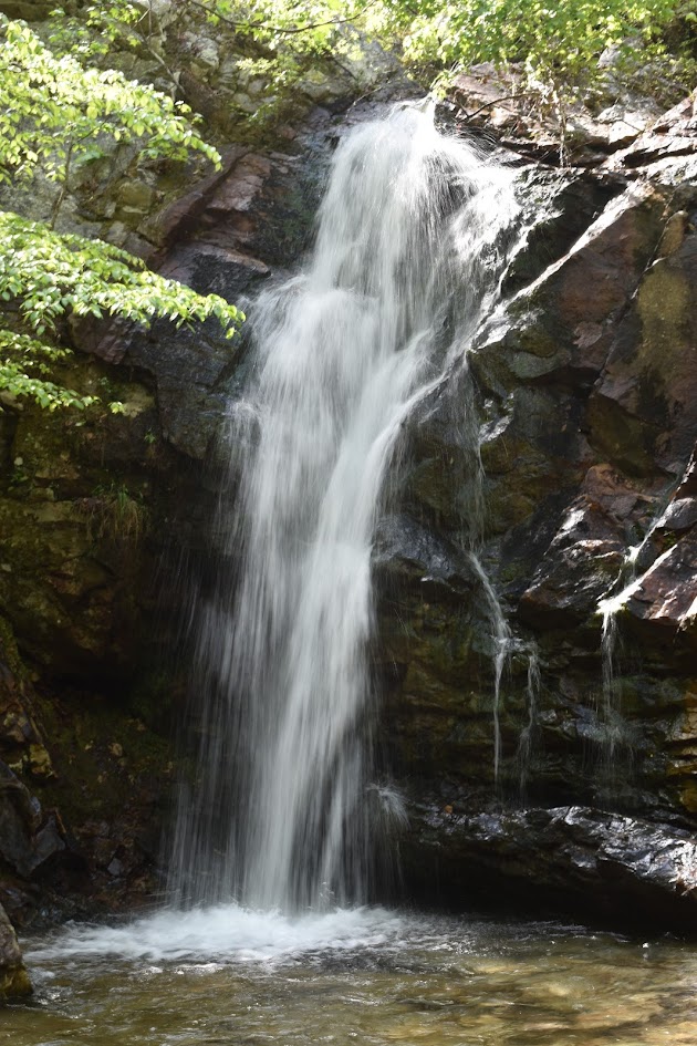 Peavine Falls is a 65 foot / 20 meter tall waterfall in central Alabama.