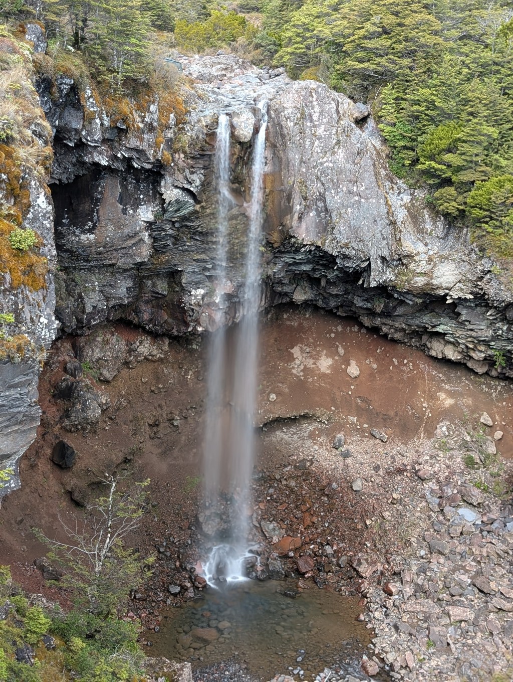 Mangawhero Falls, New&nbsp;Zealand